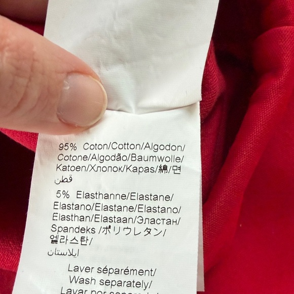 Kenzo Paris Red Quarter-Zip Sweatshirt - Picture 5 of 12